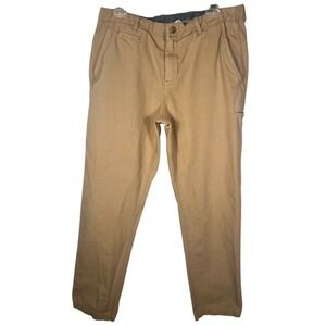 Carbon 2 Cobalt Mens Sz 34x31 A Cut Above Khaki Pants Cotton Textured Fab -1331